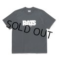 RATS/BOX LOGO TEE（BLACK）［ボックスロゴT-25秋冬］
