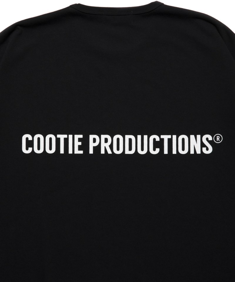 画像3: COOTIE PRODUCTIONS/Dry Tech Jersey Oversized L/S Tee（Black）［ドライテックオーバーサイズ長袖T-25秋冬］