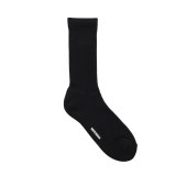 WACKO MARIA/SPORTS SOCKS（BLACK）［スポーツソックス-25秋冬］
