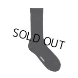 WACKO MARIA/SPORTS SOCKS（BLACK）［スポーツソックス-25秋冬］