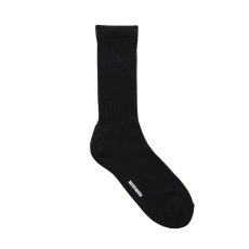 画像1: WACKO MARIA/SPORTS SOCKS（BLACK）［スポーツソックス-25秋冬］ (1)