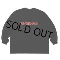 ANTIDOTE BUYERS CLUB/Over Sized Logo L/S Tee（Black）