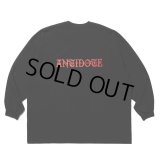ANTIDOTE BUYERS CLUB/Over Sized Logo L/S Tee（Black）