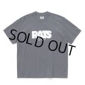 RATS/BOX LOGO TEE（CHARCOAL）［ボックスロゴT-25秋冬］