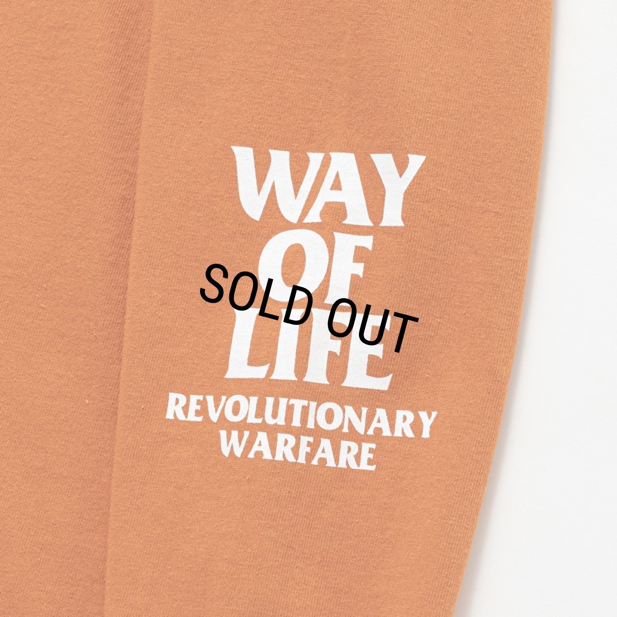 画像6: RATS/TWO WHEEL L/S TEE（ORANGE）［ツーホイール長袖T-25秋冬］ (6)