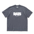 RATS/BOX LOGO TEE（GRAY）［ボックスロゴT-25秋冬］