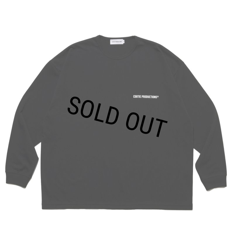 COOTIE PRODUCTIONS/Dry Tech Jersey Oversized L/S Tee（Black