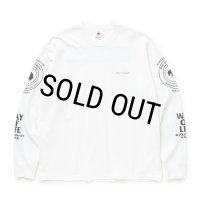 RATS/TWO WHEEL L/S TEE（WHITE）［ツーホイール長袖T-25秋冬］