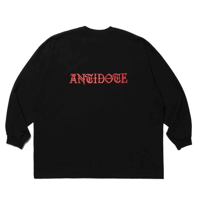 画像2: ANTIDOTE BUYERS CLUB/Over Sized Logo L/S Tee(Black)