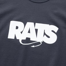 画像4: RATS/BOX LOGO TEE（CHARCOAL）［ボックスロゴT-25秋冬］ (4)