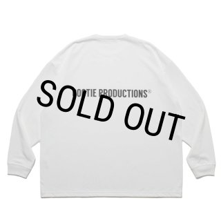 COOTIE PRODUCTIONS/Dry Tech Jersey Oversized L/S Tee（White