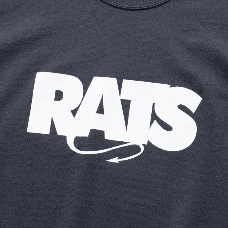 画像3: RATS/BOX LOGO TEE（CHARCOAL）［ボックスロゴT-25秋冬］