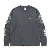 RATS/TWO WHEEL L/S TEE（CHARCOAL）［ツーホイール長袖T-25秋冬］