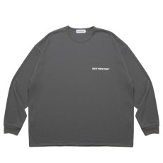 画像2: COOTIE PRODUCTIONS/Dry Tech Jersey Oversized L/S Tee（Gray）［ドライテックオーバーサイズ長袖T-25秋冬］ (2)