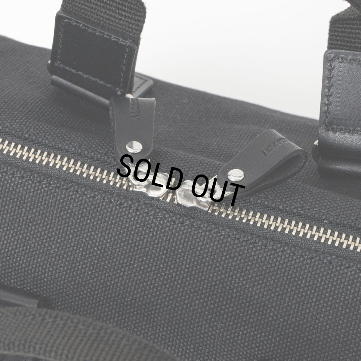 画像5: RATS/CANVAS MINI BOSTON BAG（BLACK）［キャンバスミニボストンバッグ-25秋冬］ (5)