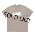 RATS/BOX LOGO TEE（KHAKI）［ボックスロゴT-25秋冬］