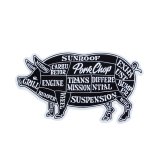 PORKCHOP/PORK STICKER（BLACK）［ポークステッカー-25春夏］