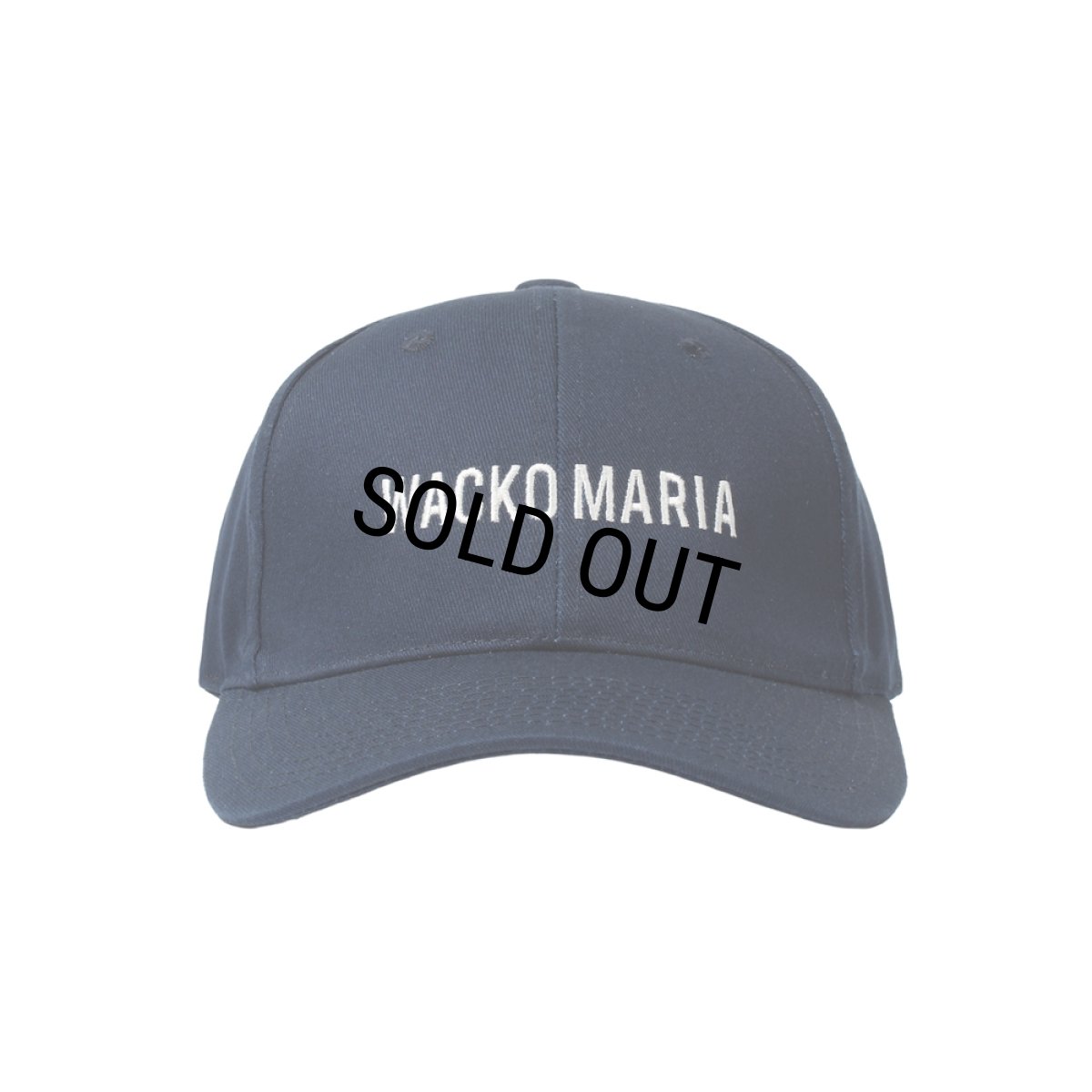 画像1: WACKO MARIA/6 PANEL CAP（NAVY）［6パネルキャップ-25秋冬］ (1)