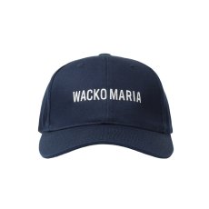 画像1: WACKO MARIA/6 PANEL CAP（NAVY）［6パネルキャップ-25秋冬］ (1)