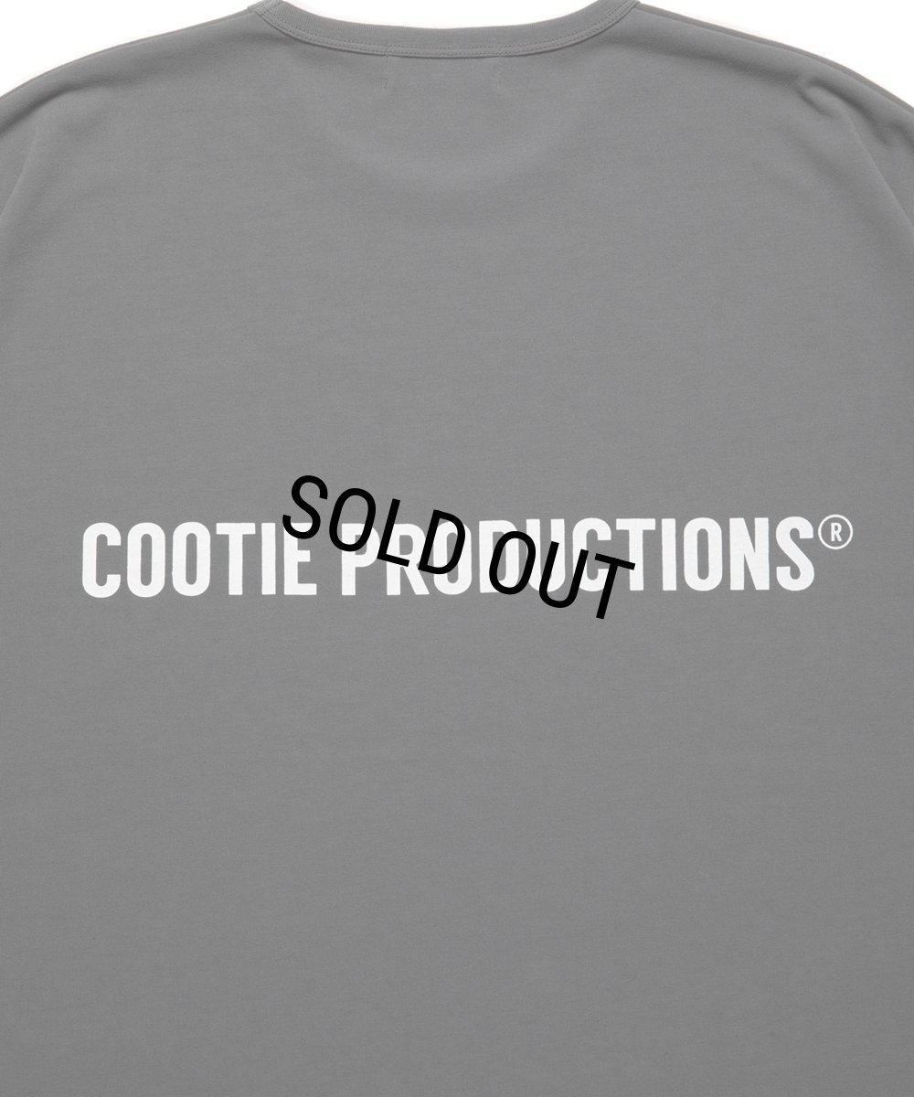 画像4: COOTIE PRODUCTIONS/Dry Tech Jersey Oversized L/S Tee（Gray）［ドライテックオーバーサイズ長袖T-25秋冬］ (4)