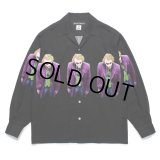WACKO MARIA/THE DARK KNIGHT TRILOGY / HAWAIIAN SHIRT（BLACK）［ハワイアンシャツ-25秋冬］