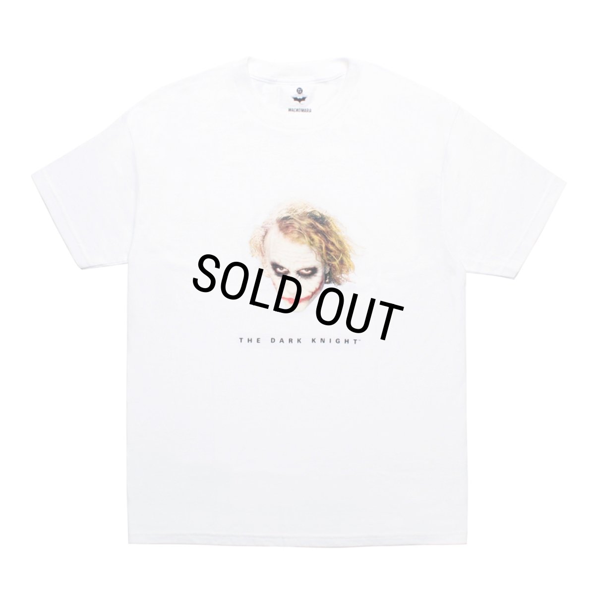 画像1: WACKO MARIA/THE DARK KNIGHT TRILOGY / T-SHIRT（WHITE）［プリント+刺繍T-25秋冬］ (1)