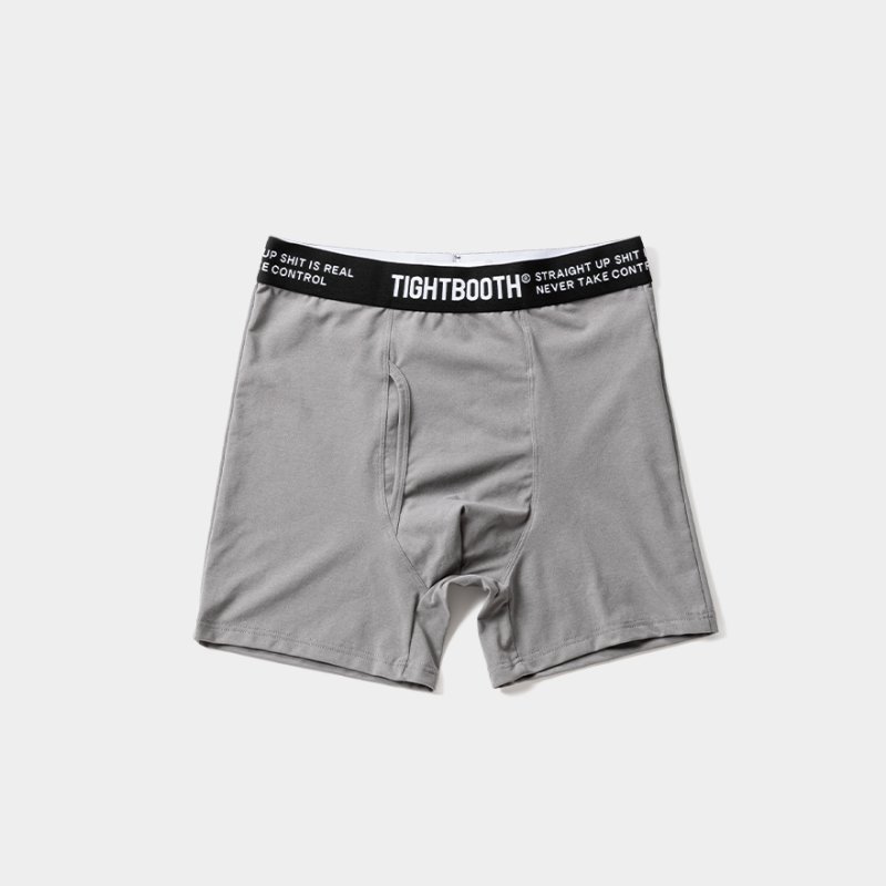 画像3: TIGHTBOOTH/DRY BOXER BRIEF（Black/Grey）［ドライボクサーブリーフ2枚入り-25春夏］