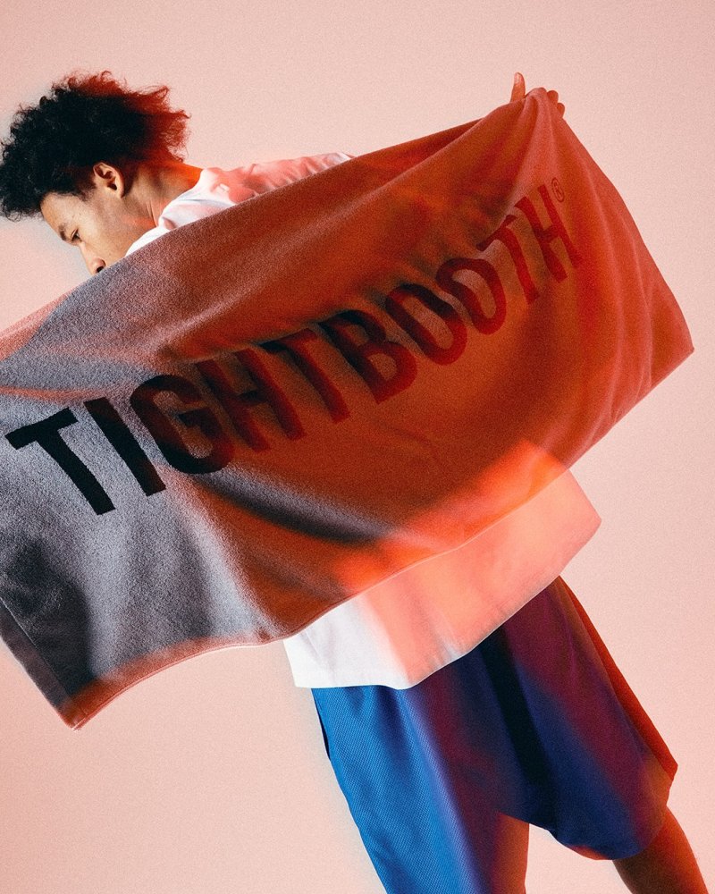 画像3: TIGHTBOOTH/JACQUARD BIG TOWEL（Grey）［ジャガードビッグタオル-25夏］