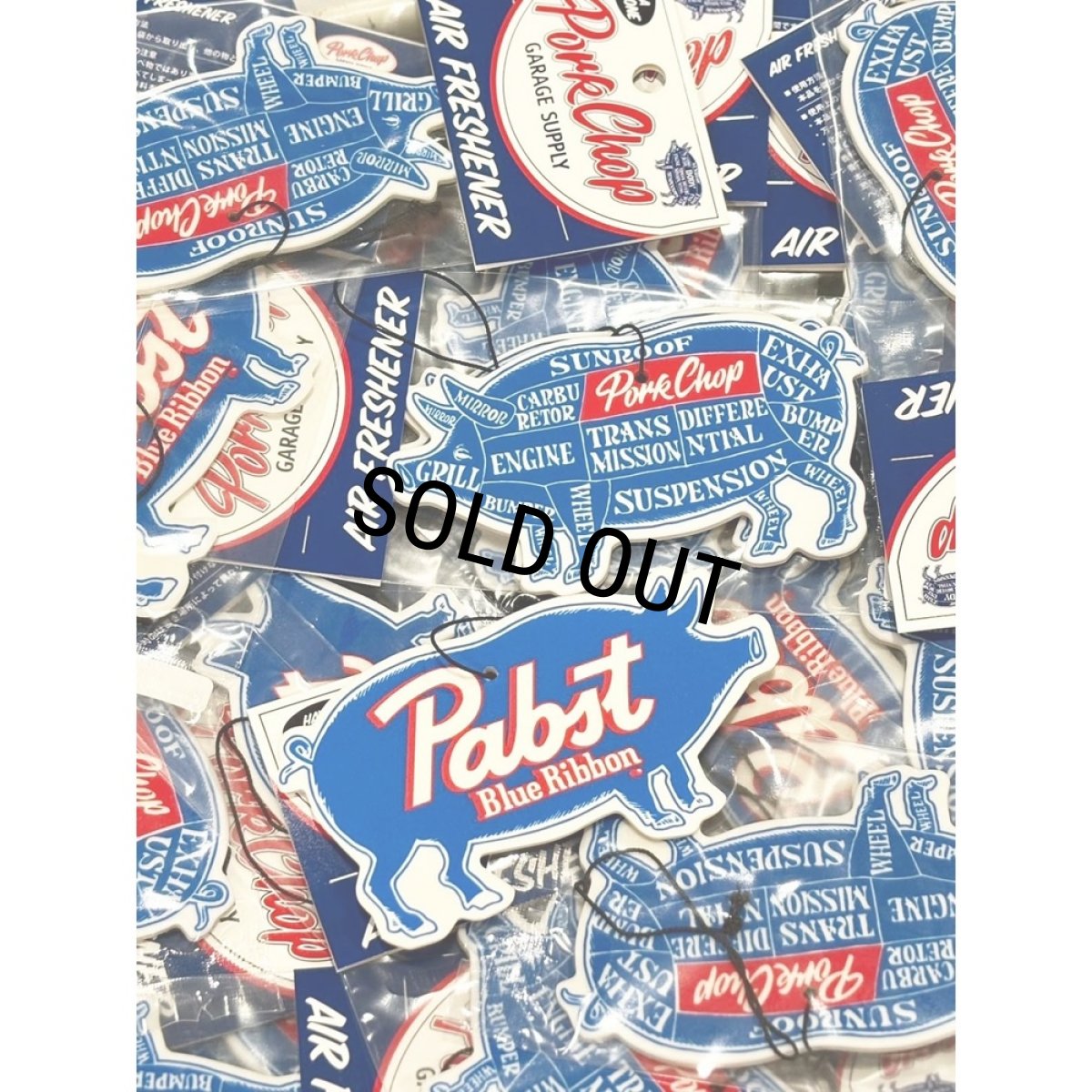 画像3: PORKCHOP/AIR FRESHENER（Pabst Blue Ribbon）［エアフレッシュナー-25秋冬］ (3)