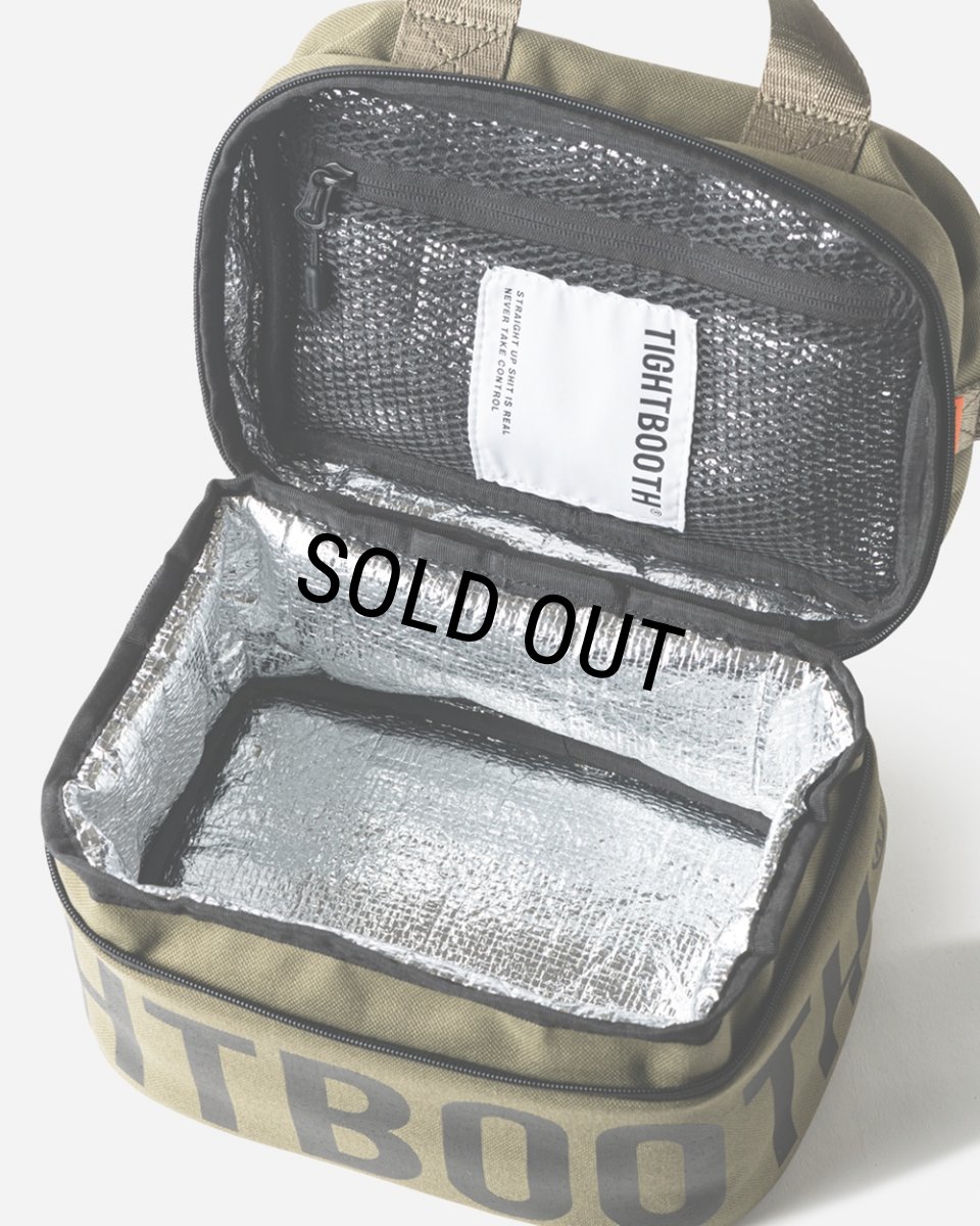 画像5: TIGHTBOOTH/LOGO COOLER BAG（Olive）［クーラーバッグ-25夏］ (5)