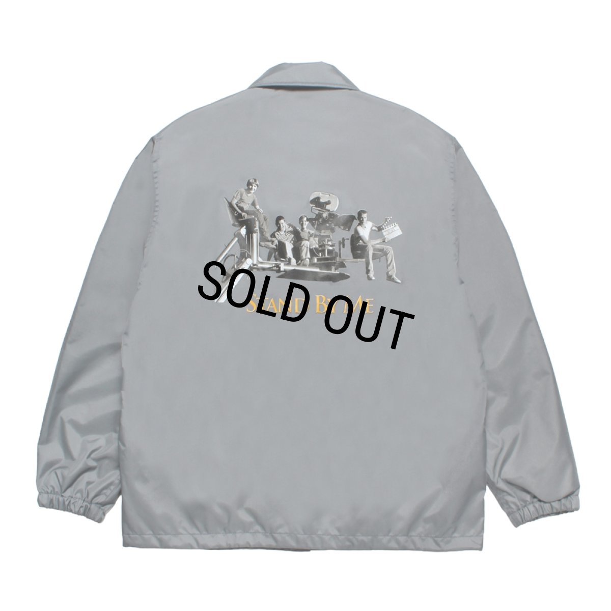 画像1: WACKO MARIA/STAND BY ME / COACH JACKET（GRAY）［コーチJKT-25秋冬］ (1)