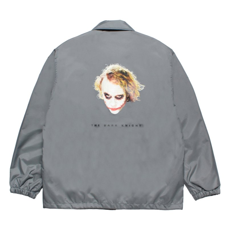画像2: WACKO MARIA/THE DARK KNIGHT TRILOGY / COACH JACKET（GRAY）［コーチJKT-25秋冬］