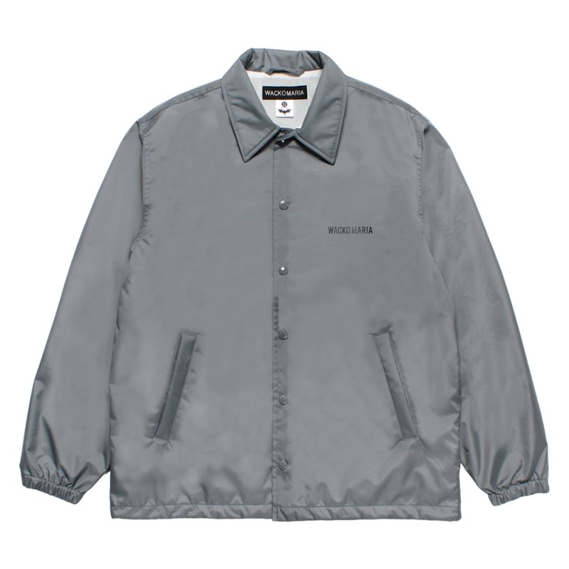 画像1: WACKO MARIA/THE DARK KNIGHT TRILOGY / COACH JACKET（GRAY）［コーチJKT-25秋冬］