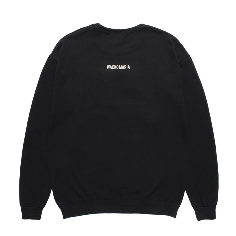 画像2: WACKO MARIA/THE DARK KNIGHT TRILOGY / SWEAT SHIRT（BLACK）［クルーネックスウェット-25秋冬］