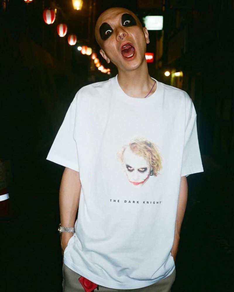 画像3: WACKO MARIA/THE DARK KNIGHT TRILOGY / T-SHIRT（WHITE）［プリント+刺繍T-25秋冬］