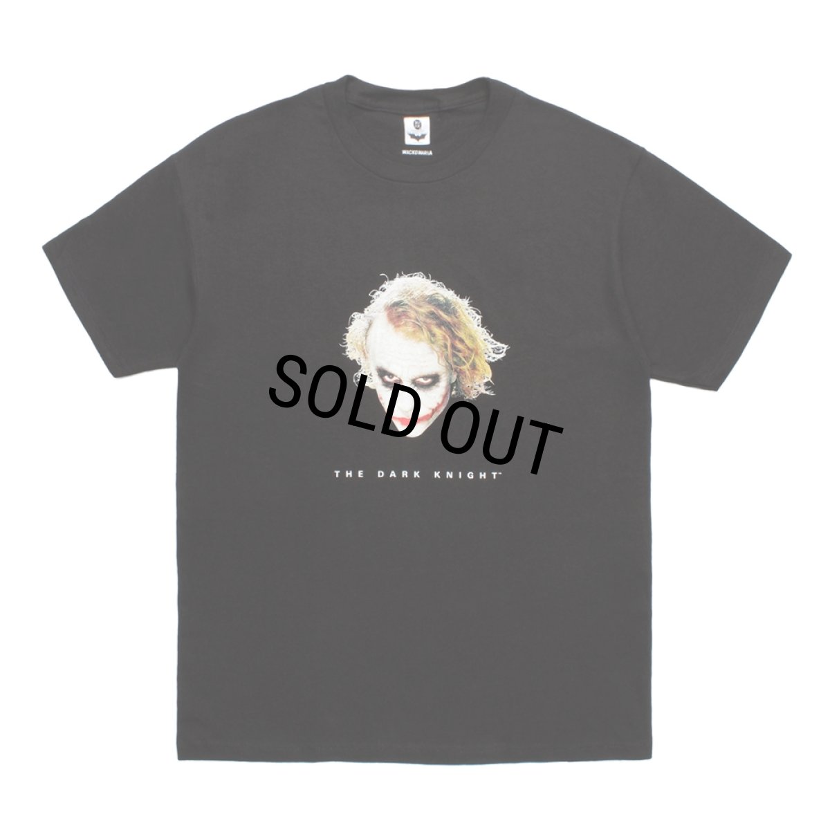 画像1: WACKO MARIA/THE DARK KNIGHT TRILOGY / T-SHIRT（BLACK）［プリント+刺繍T-25秋冬］ (1)