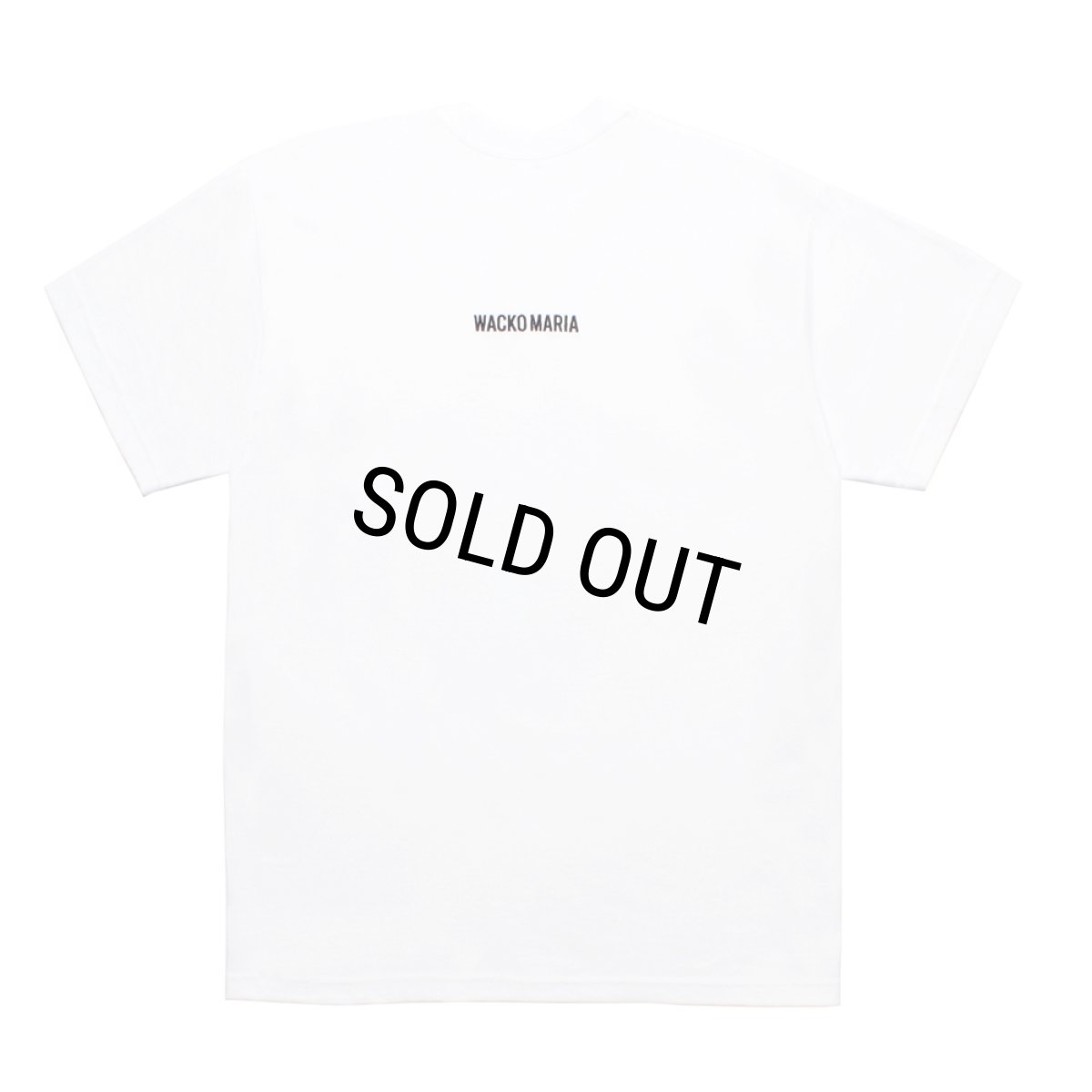 画像2: WACKO MARIA/THE DARK KNIGHT TRILOGY / T-SHIRT（WHITE）［プリント+刺繍T-25秋冬］ (2)