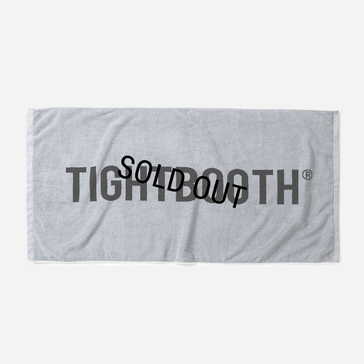 画像1: 【30%OFF】TIGHTBOOTH/JACQUARD BIG TOWEL（Grey）［ジャガードビッグタオル-25夏］ (1)