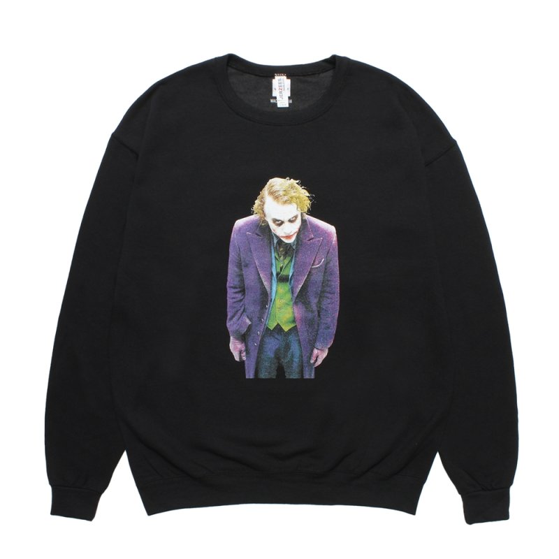画像1: WACKO MARIA/THE DARK KNIGHT TRILOGY / SWEAT SHIRT（BLACK）［クルーネックスウェット-25秋冬］