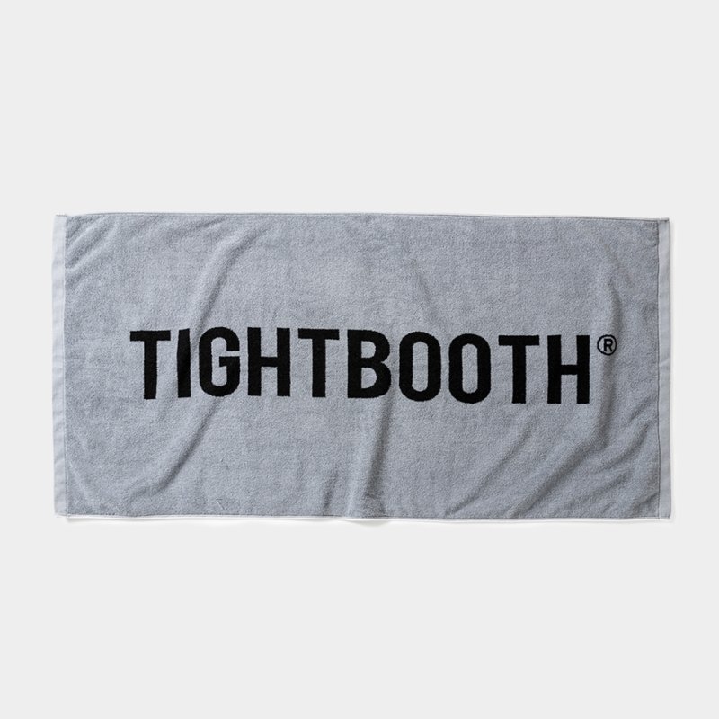 画像1: TIGHTBOOTH/JACQUARD BIG TOWEL（Grey）［ジャガードビッグタオル-25夏］