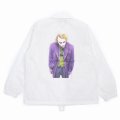 WACKO MARIA/THE DARK KNIGHT TRILOGY / COACH JACKET（WHITE）［コーチJKT-25秋冬］