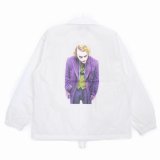 WACKO MARIA/THE DARK KNIGHT TRILOGY / COACH JACKET（WHITE）［コーチJKT-25秋冬］