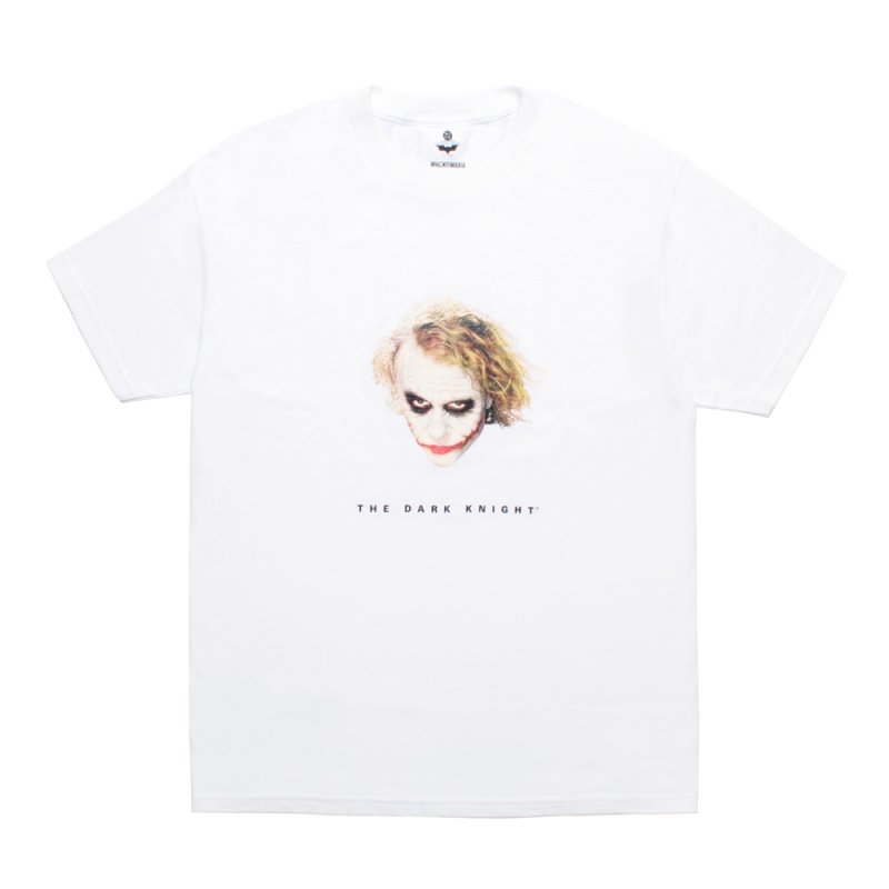 画像1: WACKO MARIA/THE DARK KNIGHT TRILOGY / T-SHIRT（WHITE）［プリント+刺繍T-25秋冬］