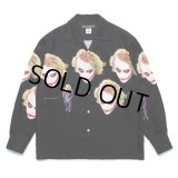 WACKO MARIA/THE DARK KNIGHT TRILOGY / HAWAIIAN SHIRT（BLACK）［ハワイアンシャツ-25秋冬］