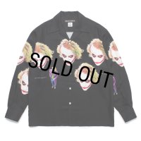 WACKO MARIA/THE DARK KNIGHT TRILOGY / HAWAIIAN SHIRT（BLACK）［ハワイアンシャツ-25秋冬］