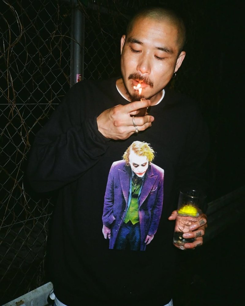 画像3: WACKO MARIA/THE DARK KNIGHT TRILOGY / SWEAT SHIRT（BLACK）［クルーネックスウェット-25秋冬］