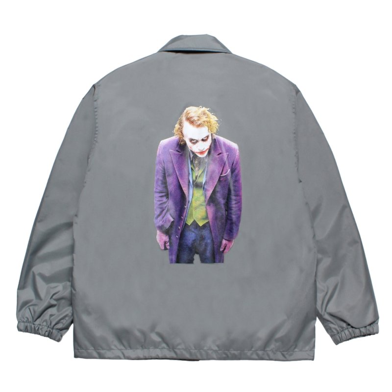 画像2: WACKO MARIA/THE DARK KNIGHT TRILOGY / COACH JACKET（GRAY）［コーチJKT-25秋冬］