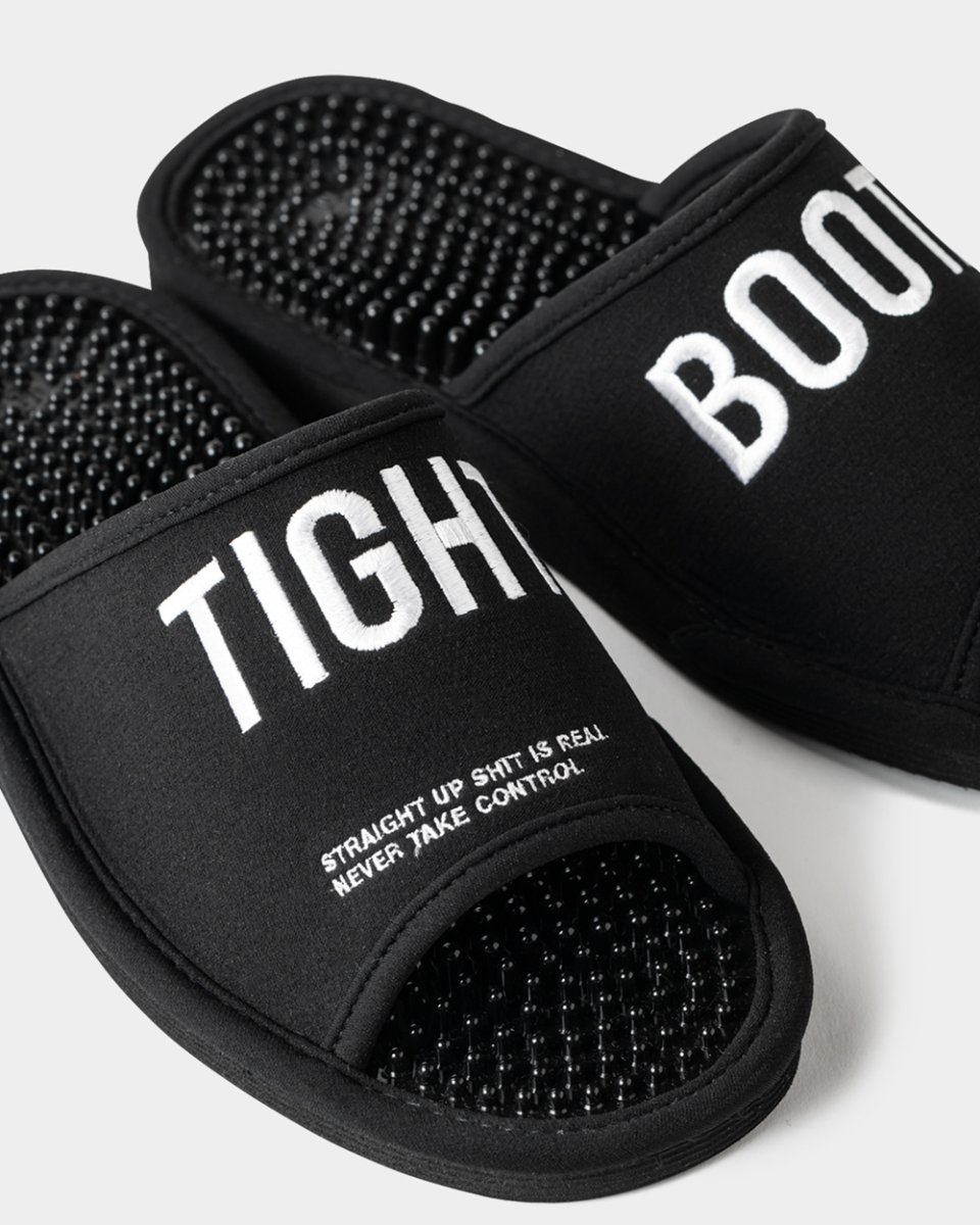 画像7: TIGHTBOOTH/KENKO ROOM SANDALS（Black）［ルームサンダル-25夏］ (7)