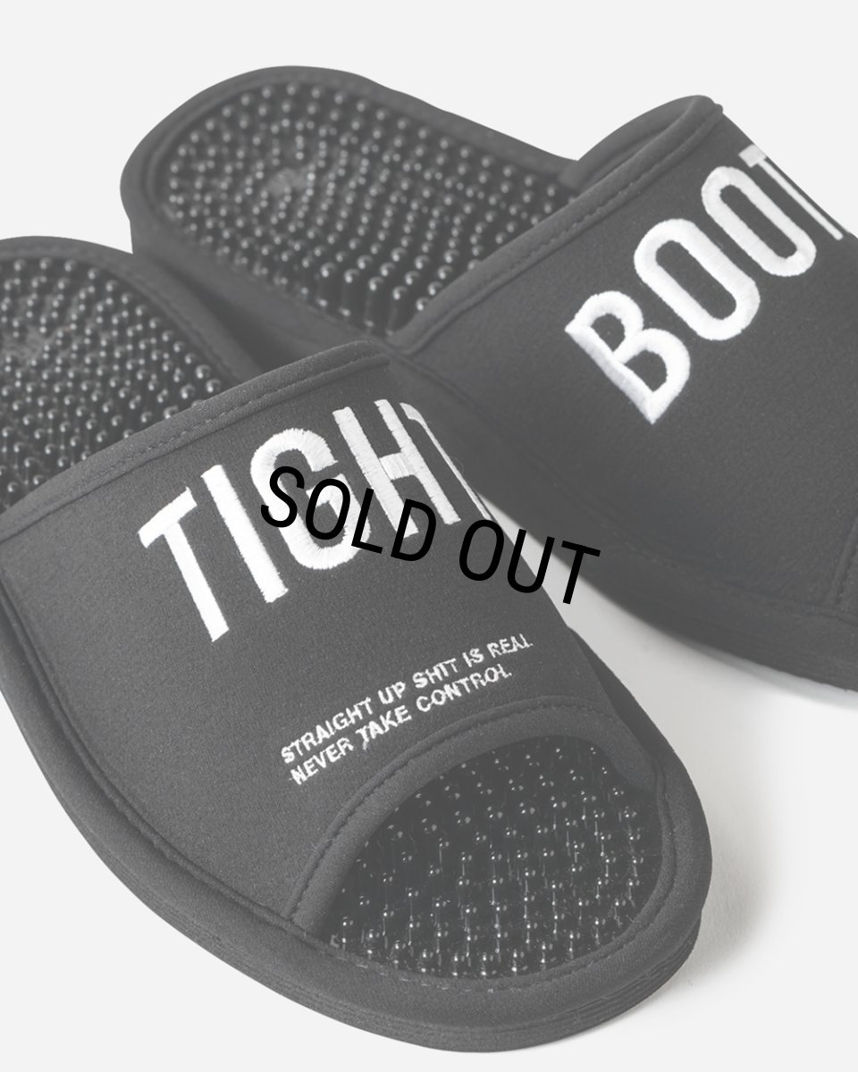 画像7: 【30%OFF】TIGHTBOOTH/KENKO ROOM SANDALS（Black）［ルームサンダル-25夏］ (7)