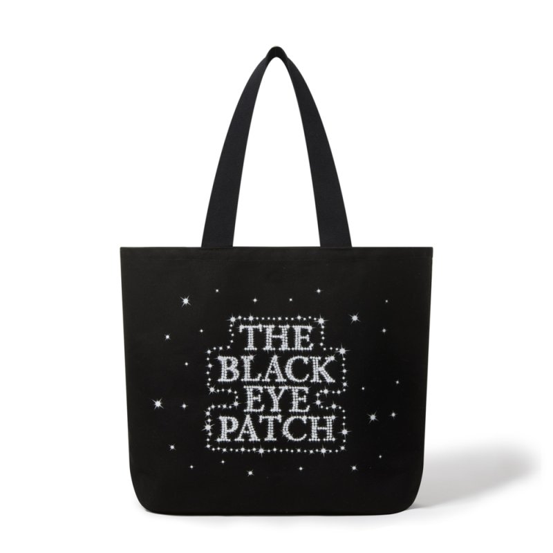 画像1: BlackEyePatch/SHINING OG LABEL TOTE BAG LARGE（BLACK）